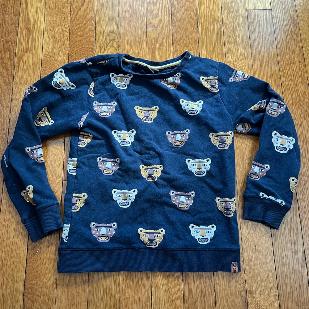 Leopard Kids Sweatshirt